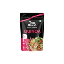 Quinoa 500g by True Elements - Daliya Seeds | Wholegrain Cereal | High Fibre & Protein Breakfast | Diet Food for Weight Management