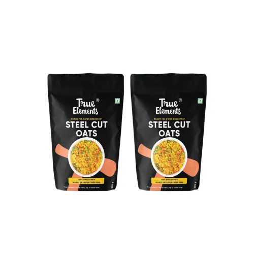 Image of True Elements Steel Cut Oats 500 g*2 