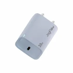 Trueview 30W Fast Charging Power Adapter with Type-C Port | Wall Charger for Smartphones, Tablets & USB-C Devices | Blue