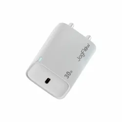 Trueview 30W Fast Charging Power Adapter with Type-C Port | Wall Charger for Mobile Phones & USB-C Devices | White