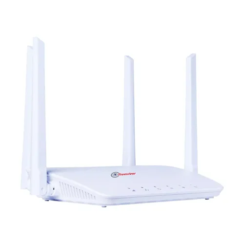 Image of Trueview 4G LTE WiFi 6 Wireless Router with SIM Slot | Cat4 150Mbps | External Antenna | RJ45 LAN Port | Plug & Play SIM