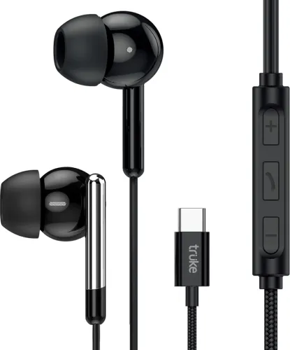 Image of Truke Bass H1 Wired Headset 13mm Drivers Smart Controls