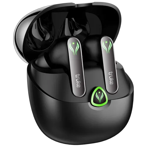 Image of truke BTG Ultra TWS Earbuds (60H Playtime, 40ms Low Latency, Quad Mics)