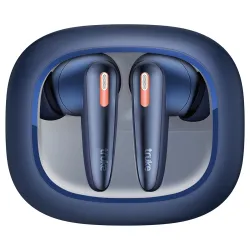 truke New Launch Crystal Bass True Wireless in Ear Earbuds with 13mm Drivers, 70H Playtime Fast Charge, Made in India, HiFi Sound TWS, 40ms Low Latency, 4Mics ENC, BT 5.4 (Cobalt Blue)
