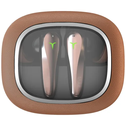 Image of truke Crystal Dyno Leather Finish TWS Earbuds 