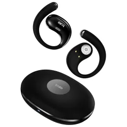 truke ResonanceX Open Ear Wireless Earbuds (Ash Black)