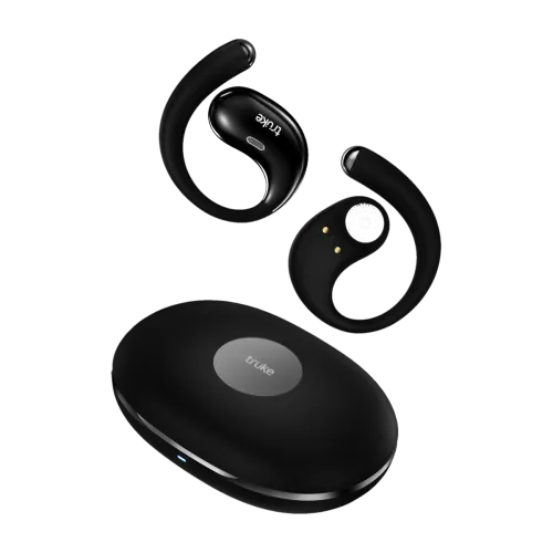 Image of Truke ResonanceX OWS Open Ear Bluetooth Headset, 70H Playtime, 16mm Drivers