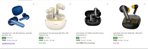 Image of Truke True Wireless upto 81% Discount