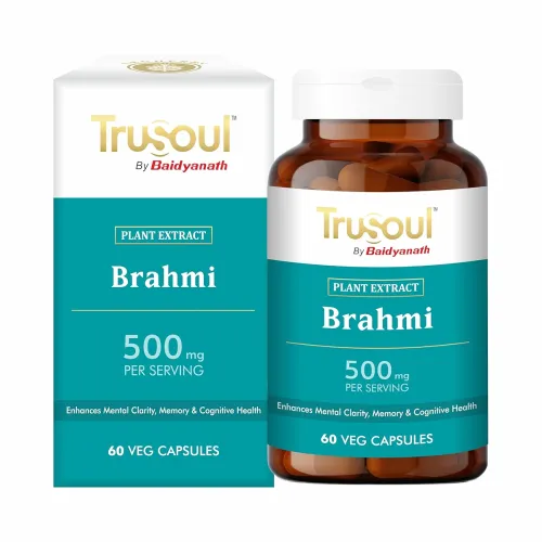Image of Trusoul By Baidyanath Brahmi 60 Veg Capsules