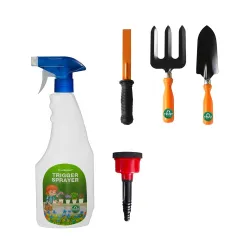 TrustBasket 5-Piece Garden Tool Kit