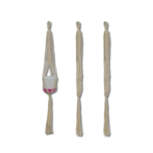 Image of TrustBasket Athena Macrame Hanger Set of 3