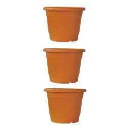 TrustBasket Bhuvi Round Plastic Pots So3