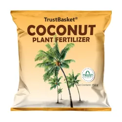 TrustBasket Coconut Plant Fertilizer (450 gm) | Essential Organic Fertilizer for the Overall Growth of Coconut Trees | Combination of Macro & Micronutrients