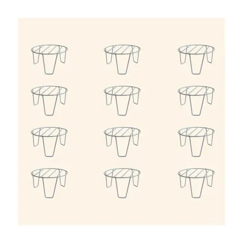 Image of TrustBasket Eclips Plant Stands Set of 12