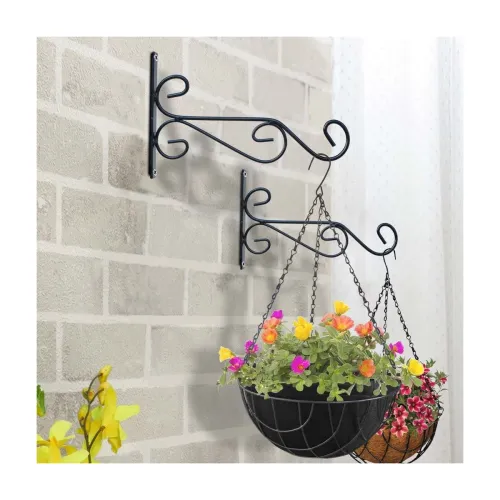 Image of TrustBasket Evander Wall Bracket for Hanging Plants (Pack of 5)