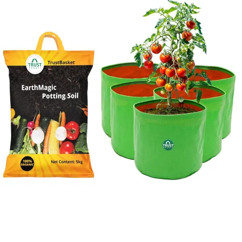 Image of TrustBasket Organic Earth Magic Potting Soil (5kg) 