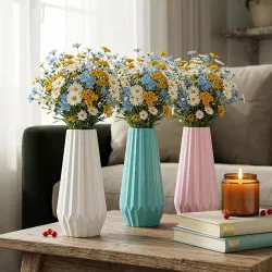 TrustBasket Serene Flower Vase Set of 3
