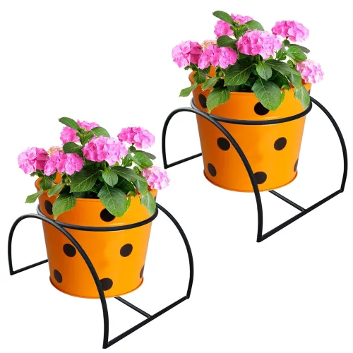 Image of TrustBasket Tunnel Planter Stand - Set of 2