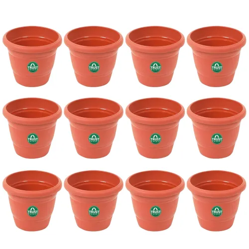Image of TrustBasket UV Treated Plastic Round Pot