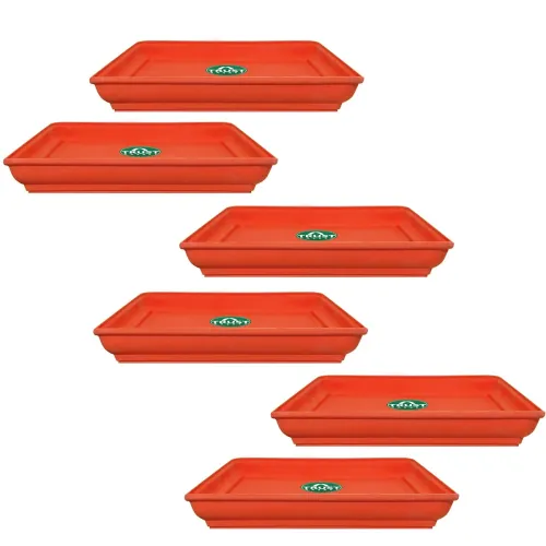 Image of TrustBasket UV Treated Square Bottom Tray Set of 6