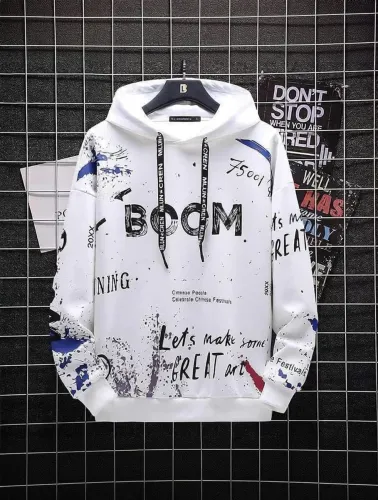 Image of Try This Full Sleeve Printed Men Sweatshirt