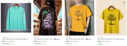Try This Mens T-Shirts upto 85% Discount
