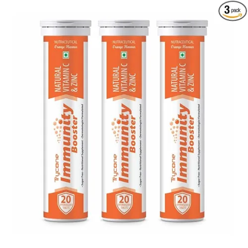 Image of Trycone Immunity Booster 60 Effervescent Tablets