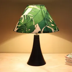tu casa Classic Black Metal Table Lamp for Home Decoration