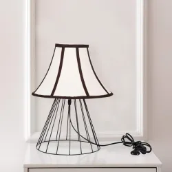 tu casa Designer Off White Table Lamp 