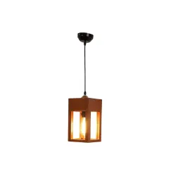 tu casa Hanging Lamps with Mango Wooden Base for Home Décor