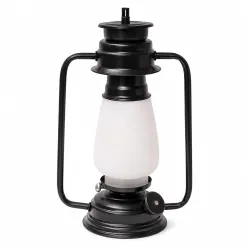 tu casa Milky White Glass Shade with Black Metal-Iron Base Wall Lantern Light | Modern Wall-Mounted Light (Height : 12.5 Inch/No Blub) for Hall, Bedroom, Living Room, Vanity& Home Décor