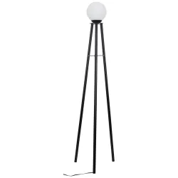 tu casa Modern Foldable Metal Tripod Floor Lamp