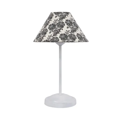 Image of tu casa Table Lamps White Metal Base