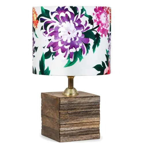 Image of tu casa Wooden Table Lamp