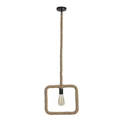 tu casa 220W HG-03 Holder Jute Rope Pendent Light