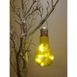 Tucasa Battery Operated Bulb Shade Led Lamp