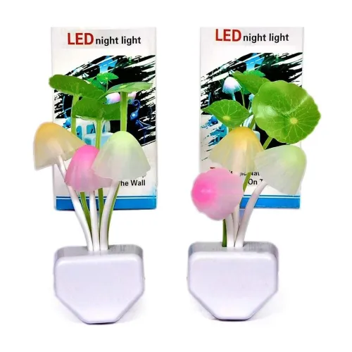 Image of TUCASA Mushroom Magic Sensor Night Lamp, Set of 2