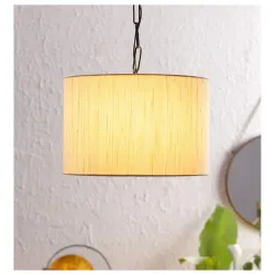 Tu Casa Off White Hanging Pendant Light