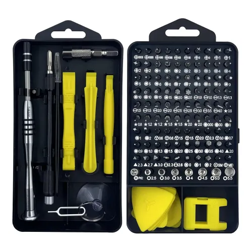 Image of Tukzer 112 in 1 Professional Precision Screwdriver Set, Multi-Function Electronics & Household Repair Tool Kit with Alum