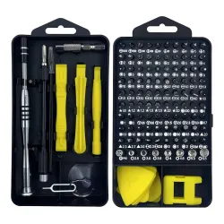 Tukzer 112 in 1 Professional Precision Screwdriver Set, Multi-Function Electronics & Household Repair Tool Kit with Alum