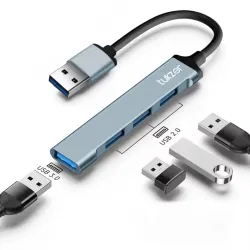 Tukzer 4-in-1 USB Hub Adapter