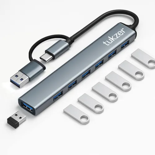 Image of Tukzer 7 USB Multiport Adapter