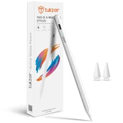 Tukzer Active 2nd Gen Stylus Pen iPad Pencil | Palm Rejection, Tilt Sensor, High Precision| for only iPad 2018 Onwards iPad(6/7/8/9/10) Air(3/4/5) Pro11(1/2/3/4) Pro12.9 (3/4/5/6) Mini(6/5)....