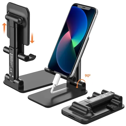 Image of Tukzer Adjustable Foldable Desktop Stand – Black
