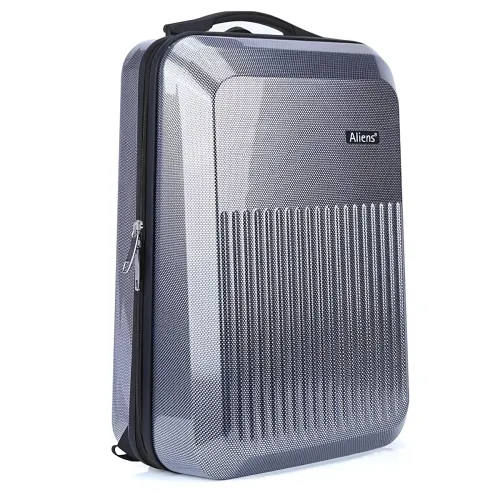 Image of Tukzer Hard Shell Laptop Travel Backpack Aliens Series-Polycarbonate Material with 7 Multi-utility Compartments