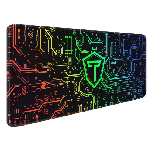 Image of Tukzer RETRO Extended Gaming Mouse Pad, High-Speed Mouse Tracking & Control