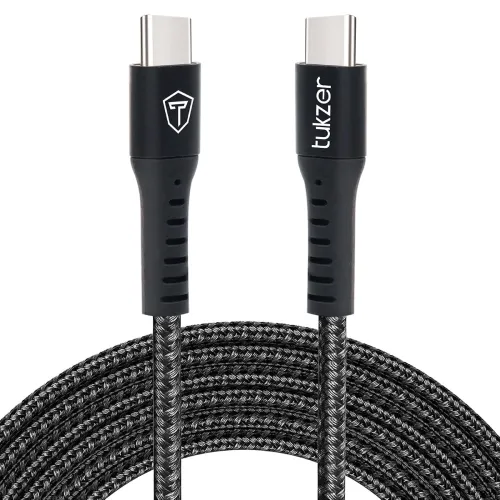 Image of Tukzer Type C to Type C USB 2.0 Cable (40W~5V/3A) 