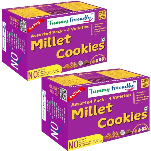 Image of TummyFriendly Foods Millet Cookies 600g