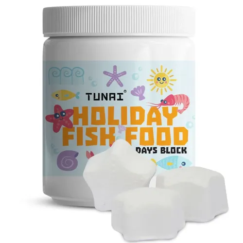 Image of TUNAI Holiday Fish Food Blocks (All Life Stages, 4-Day, 1 Count)