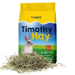 Tunai Timothy Sun Dried Hay | 800g | for Small Animals Like Rabbit, Hamsters, Guinea Pigs, Chinchillas, Degus and Hedgeh